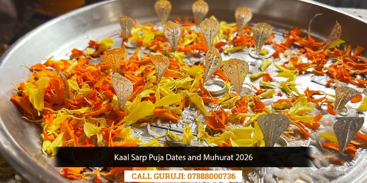 Kaal Sarp Puja Dates and Muhurat 2026